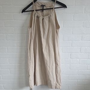 Sarah Pacini Beige Mini Dress